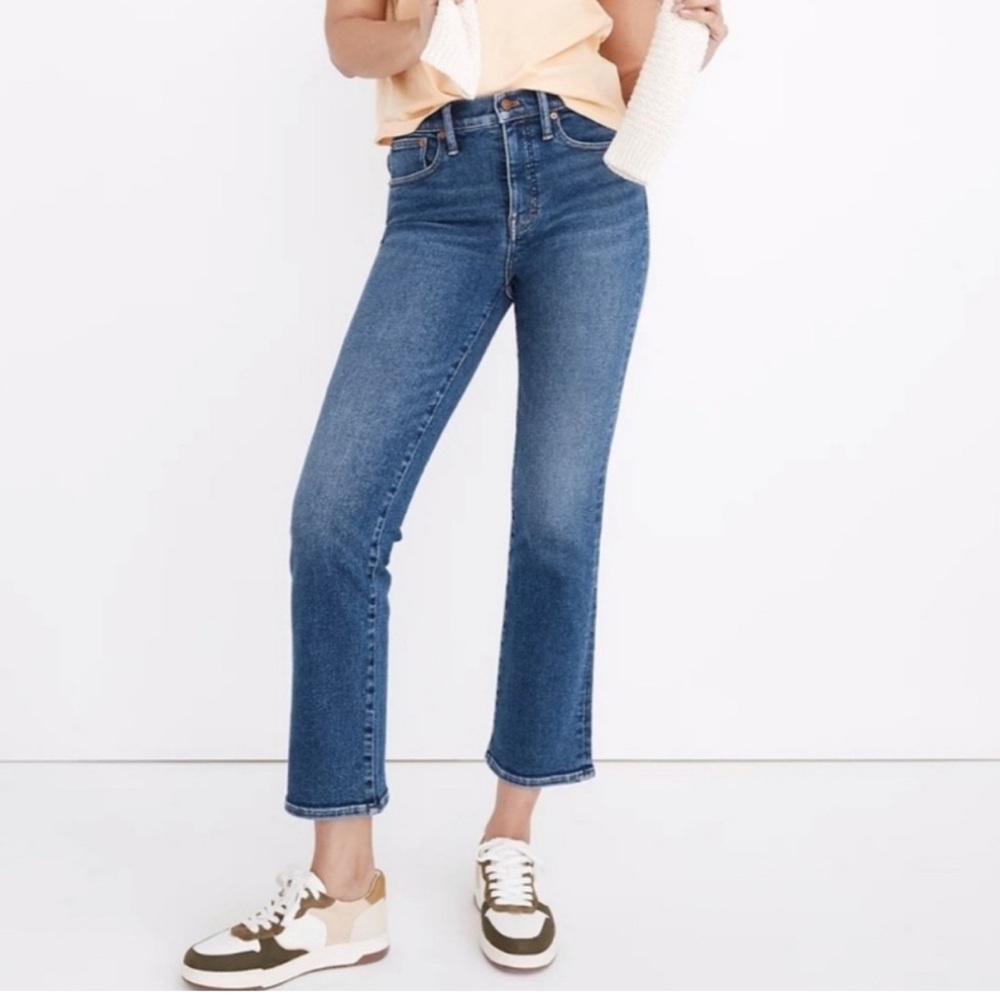 Madewell Cali Demi-Boot Jeans in Columbus Wash